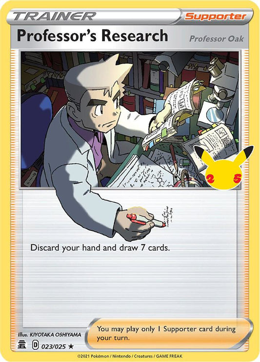 Professor's Research - Celebrations: 23/25