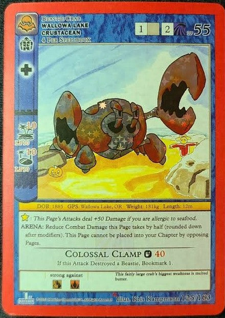 Wallowa Lake Crustacean - Nightfall: First Edition - 125/163