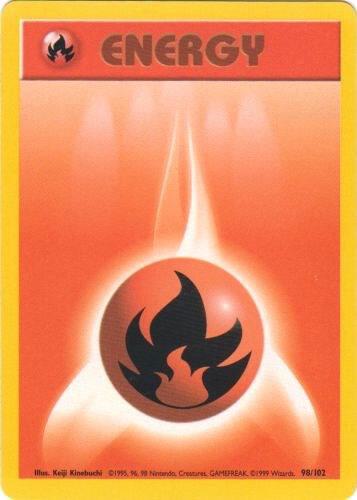 Fire Energy - Base Set: Unlimited - 98/102