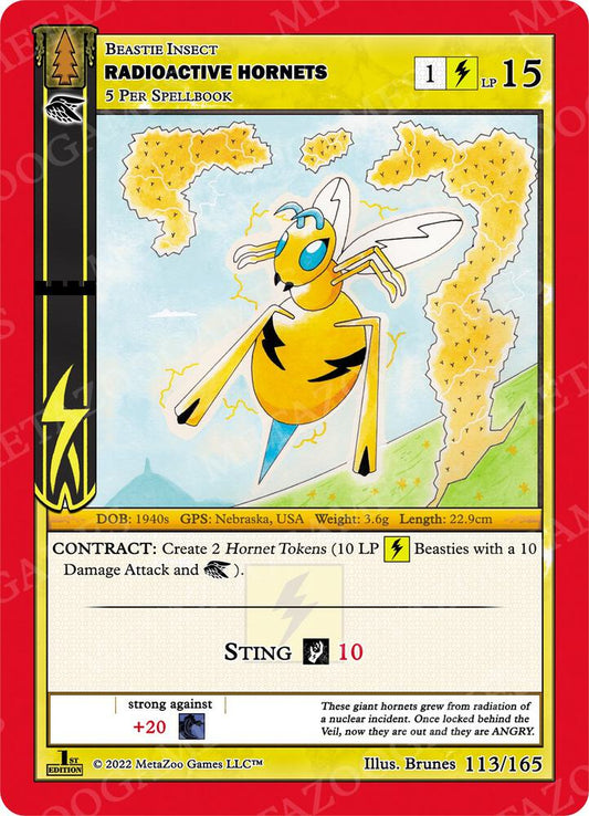 Radioactive Hornets - Wilderness: First Edition - 113/165
