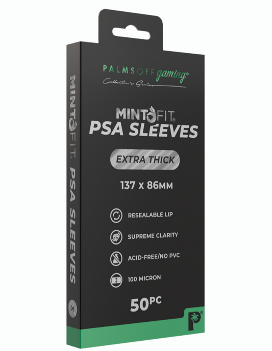 MintFit PSA Graded Card Sleeves - Extra Thick 50pc