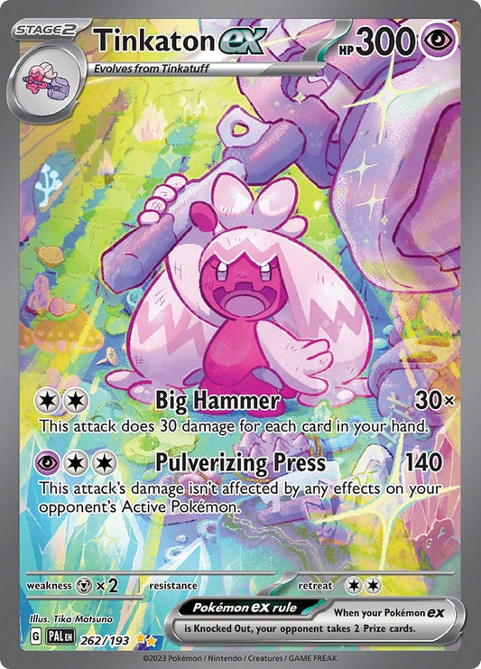 Tinkaton ex  - Paldea Evolved: 262/193