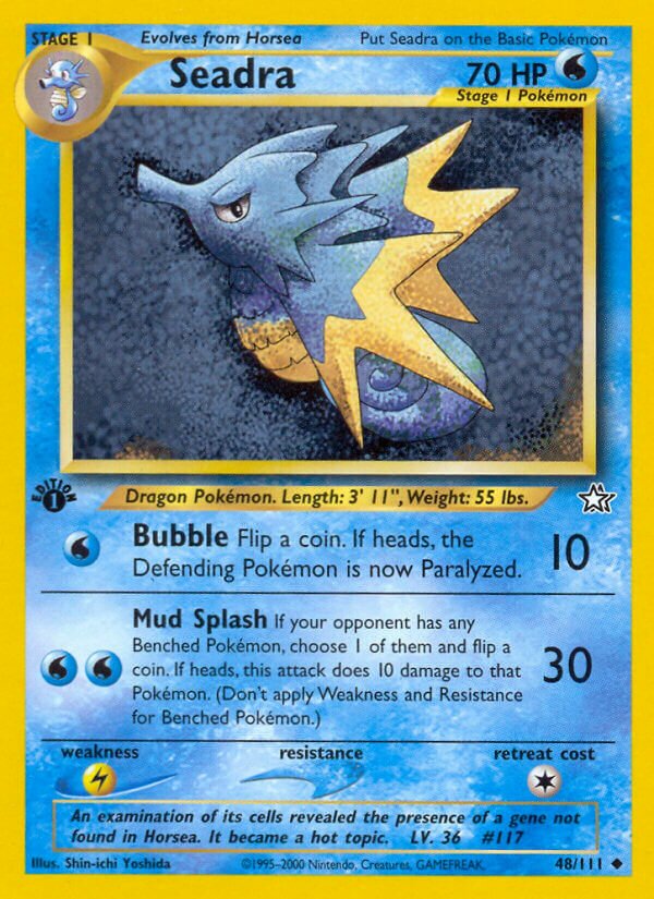 Seadra - Neo Genesis: First Edition - 48/111