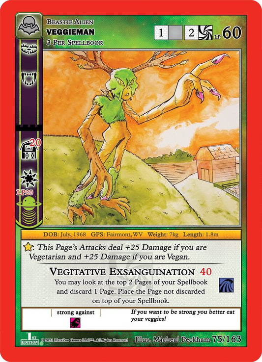 Veggieman - Nightfall: First Edition - 75/163