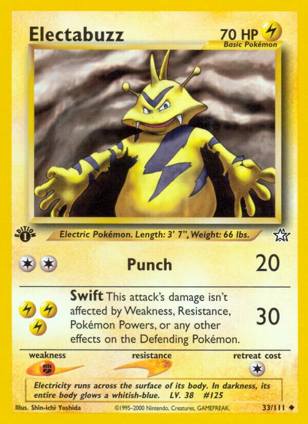 Electabuzz - Neo Genesis: First Edition - 33/111