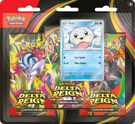 Pokémon TCG: Delta Reign Three Booster Blister (PRICE TBA)!!