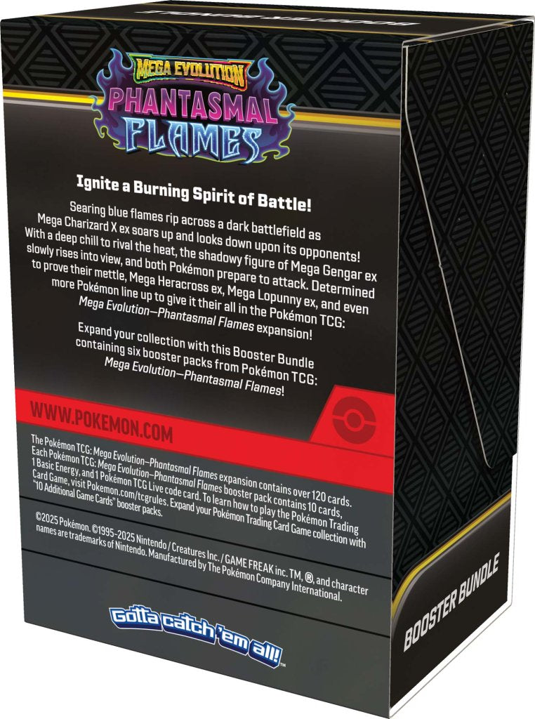 Pokémon TCG: Phantasmal Flames Booster Bundle (PRE ORDER)!