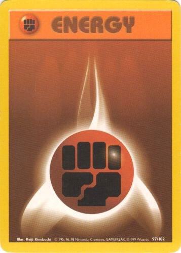 Fighting Energy - Base Set: Unlimited - 97/102