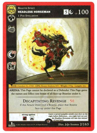 Headless Horseman - Nightfall: First Edition - 2/163