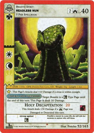 Headless Nun - Nightfall: First Edition - 52/163