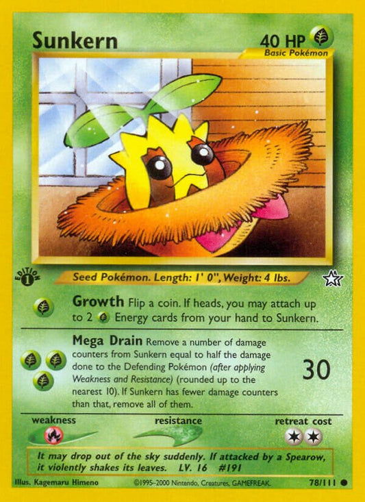 Sunkern - Neo Genesis: First Edition - 78/111