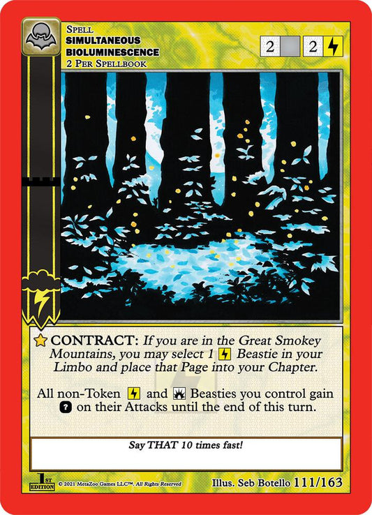 Simultaneous Bioluminescence - Nightfall: First Edition - 111/163