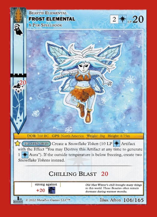 Frost Elemental - Wilderness: First Edition - 106/165