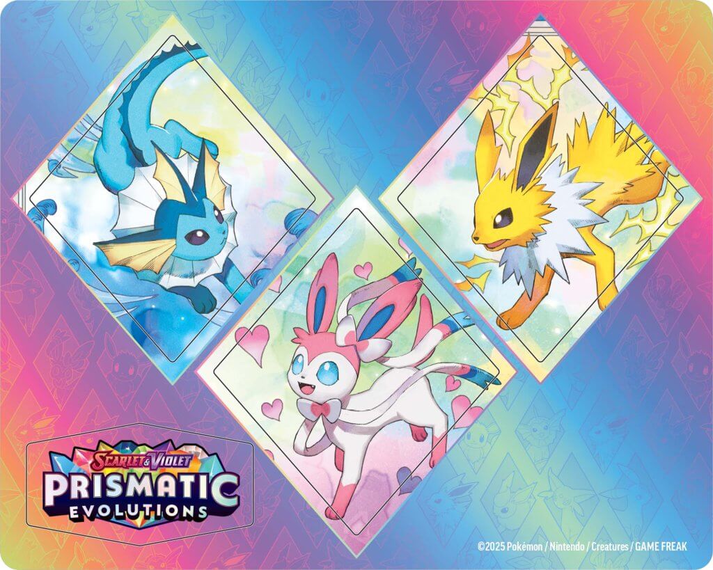 POKÉMON TCG: Prismatic Evolutions Tech Sticker Collection