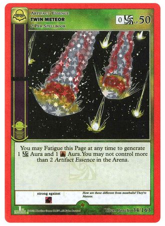 Twin Meteor - Nightfall: First Edition - 34/163