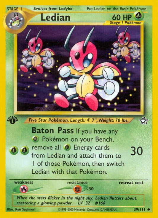 Ledian - Neo Genesis: First Edition - 39/111