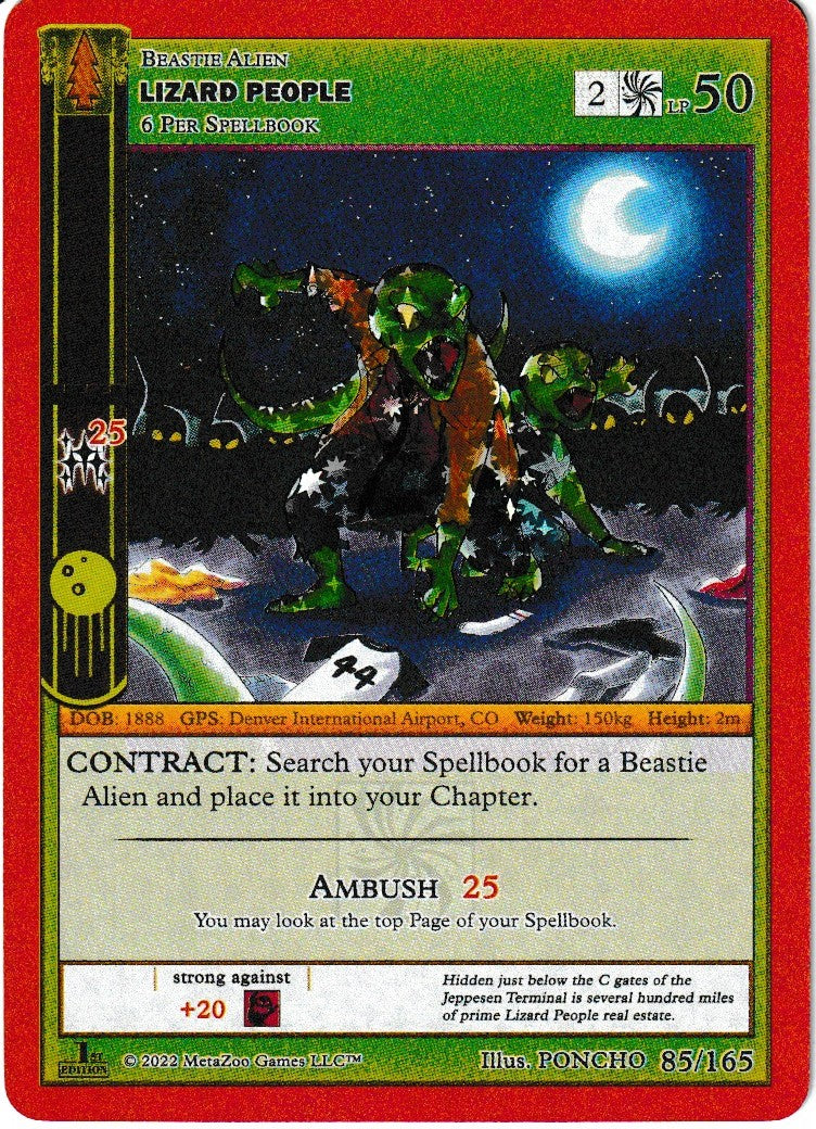 Lizard People - Wilderness: First Edition - 85/165