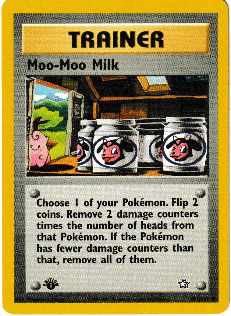 Moo-Moo Milk - Neo Genesis: First Edition - 101/111