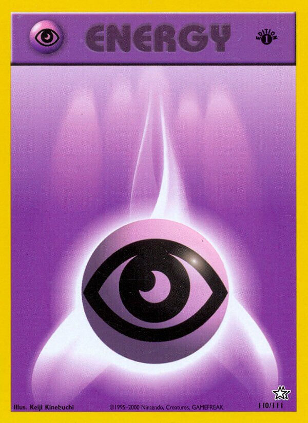 Psychic Energy - Neo Genesis: First Edition - 110/111