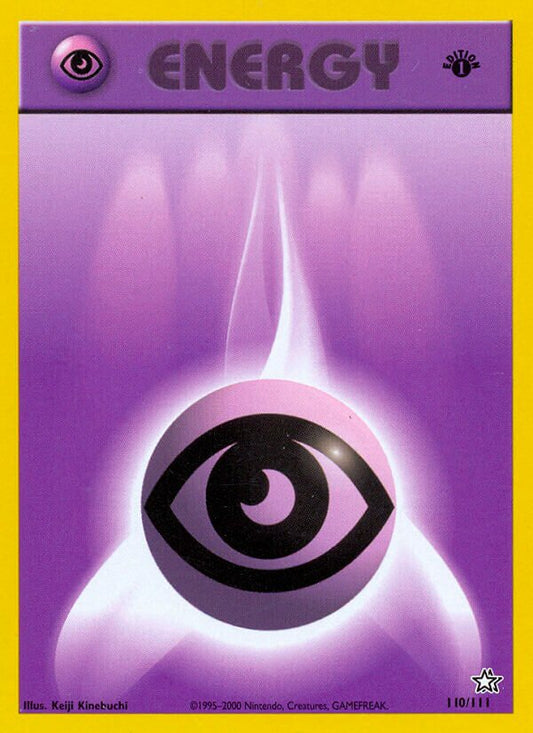 Psychic Energy - Neo Genesis: First Edition - 110/111