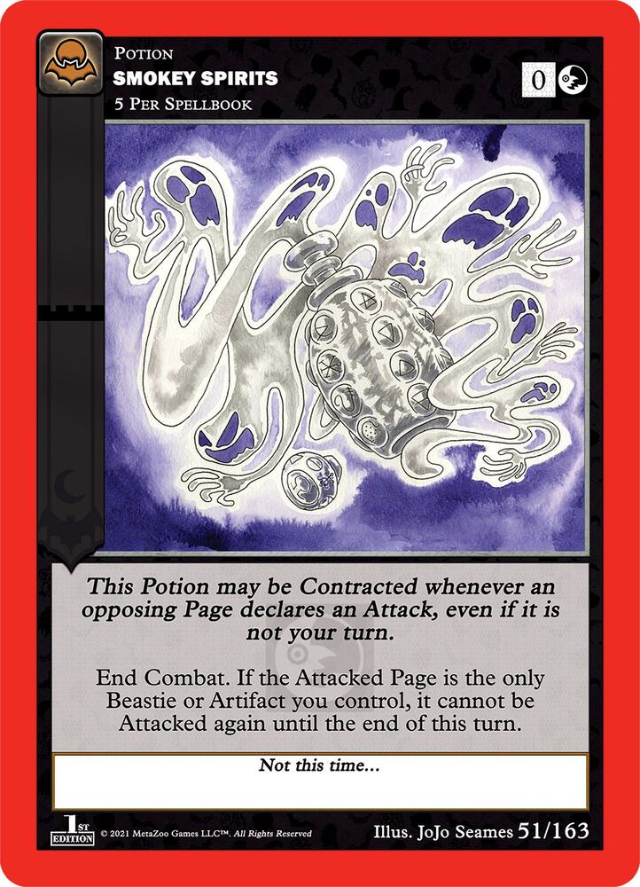 Smokey Spirits - Nightfall: First Edition - 51/163