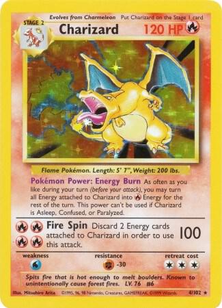 Charizard - Base Set: Unlimited - 4/102