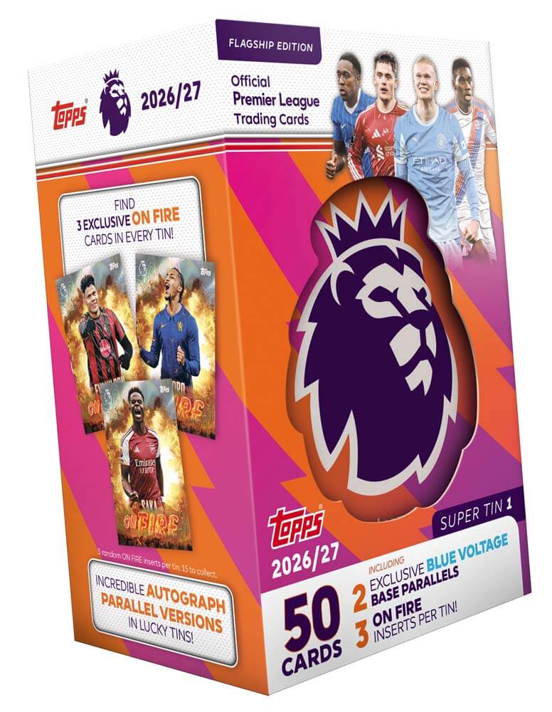 Topps Flagship Premier League 2027 - Super Tin (PRE ORDER)!!