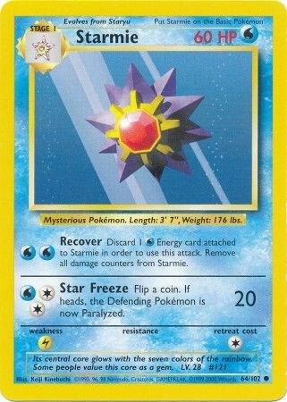 Starmie - Base Set: Unlimited - 64/102