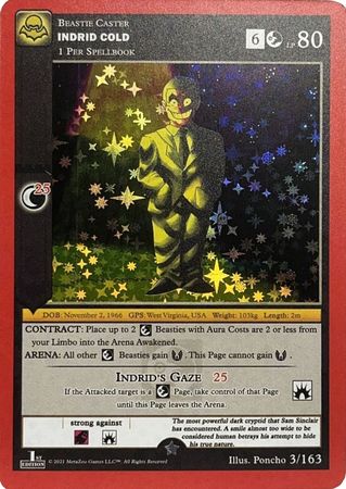 Indrid Cold - Nightfall: First Edition - 3/163