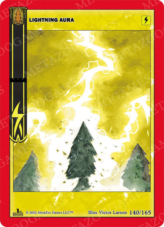 Lightning Aura - Wilderness: First Edition - 140/165