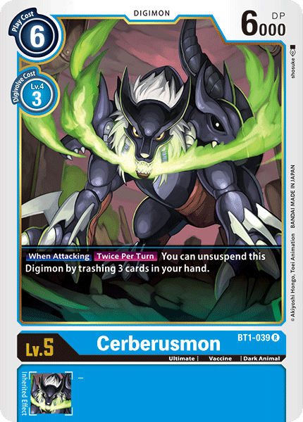 Cerberusmon - Release Booster Ver 1.0
