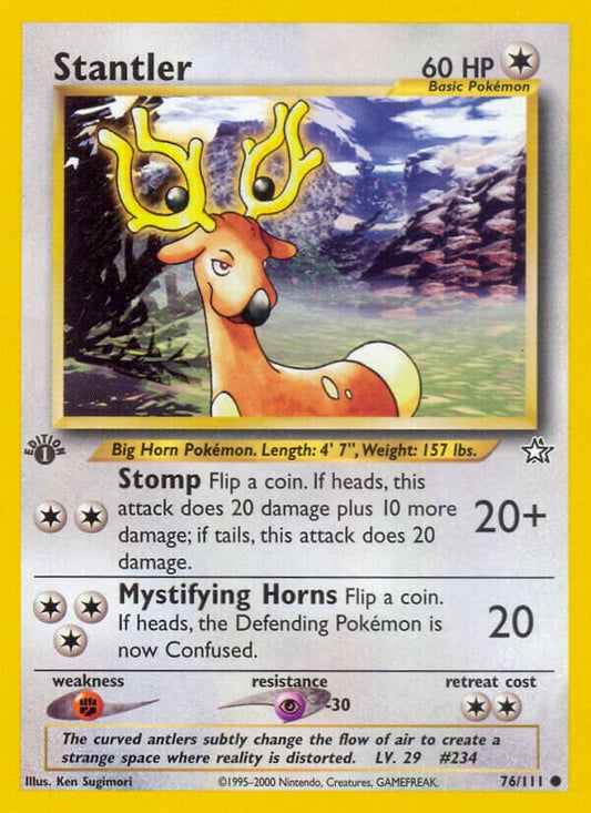 Stantler - Neo Genesis: First Edition - 76/111