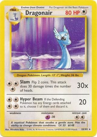 Dragonair - Base Set: Unlimited - 18/102