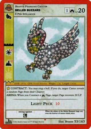 Belled Buzzard - Nightfall: First Edition - 53/163