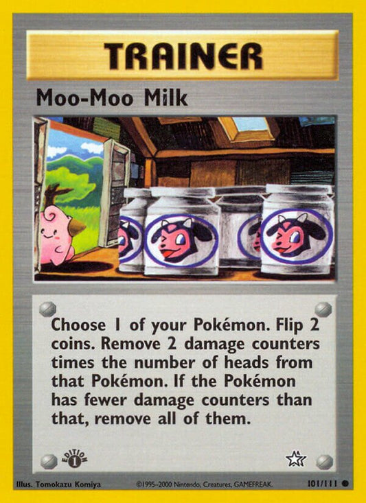 Moo-Moo Milk - Neo Genesis: First Edition - 101/111