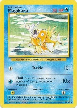 Magikarp - Base Set: Unlimited - 35/102