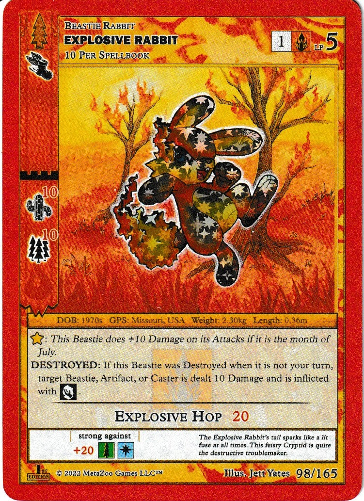 Explosive Rabbit - Wilderness: First Edition - 98/165