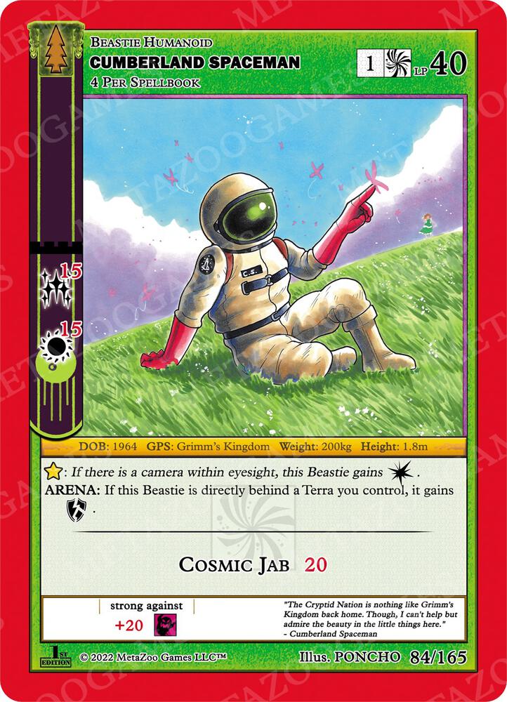 Cumberland Spaceman - Wilderness: First Edition - 84/165