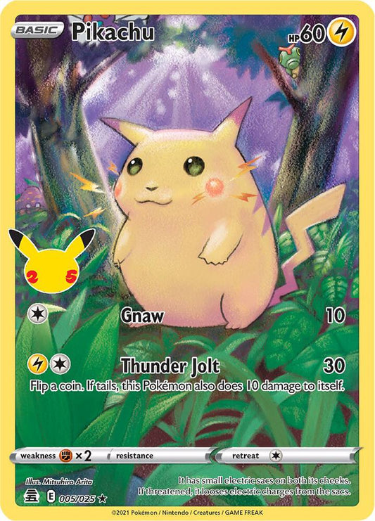 Pikachu - Celebrations: 5/25