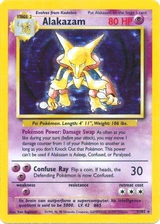 Alakazam - Base Set: Unlimited - 1/102