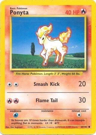 Ponyta - Base Set: Unlimited - 60/102