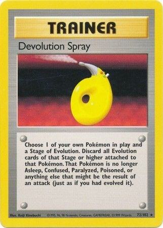 Devolution Spray - Base Set: Unlimited - 72/102