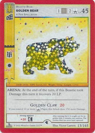 Golden Bear - Wilderness: First Edition - 13/165