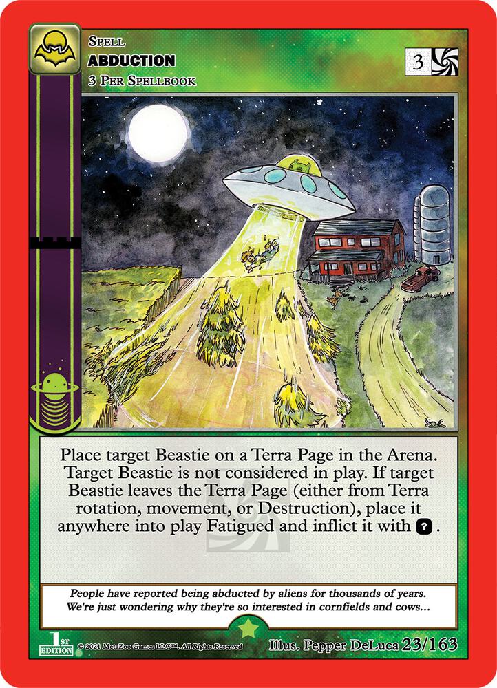Abduction - Nightfall: First Edition - 23/163