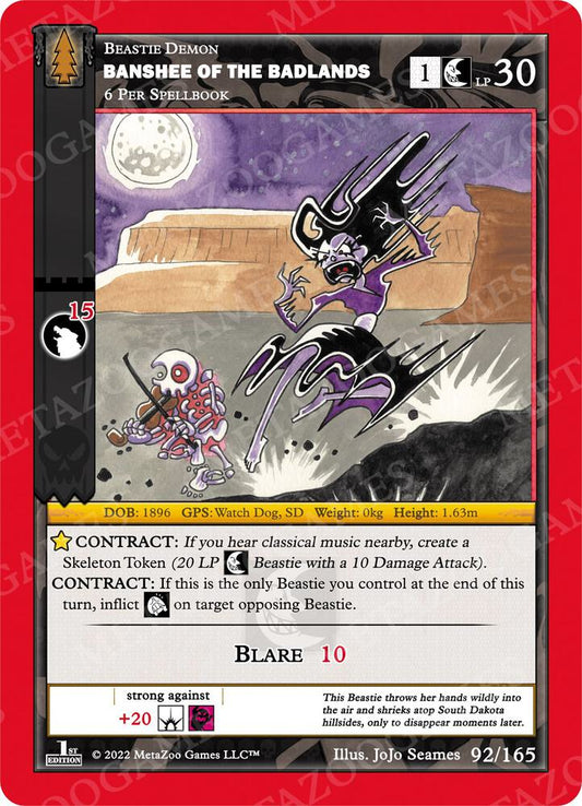 Banshee of the Badlands - Wilderness: First Edition - 92/165