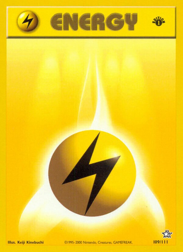 Lightning Energy - Neo Genesis: First Edition - 109/111
