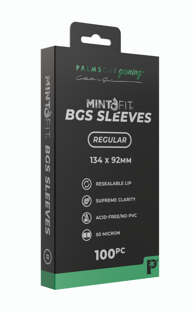 MintFit BGS Graded Card Sleeves - Regular 100pc