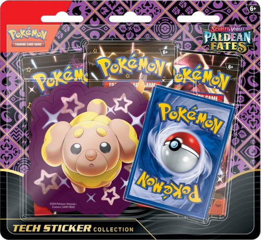 POKÉMON TCG: Paldean Fates Tech Sticker Collection (PRE ORDER)!!