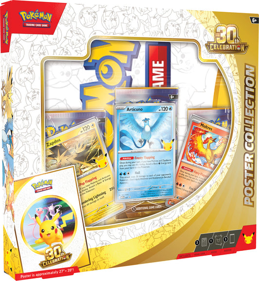 Pokémon TCG: 30th Celebration Poster Collection (PRE ORDER)!!