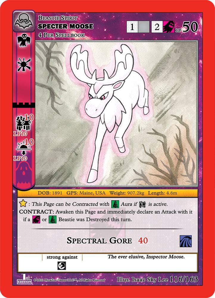 Specter Moose - Nightfall: First Edition - 116/163